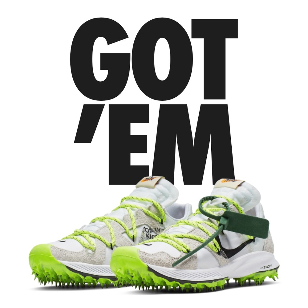 *SOLD* Nike X Off-White Zoom Terra Kiger 5 Size w9